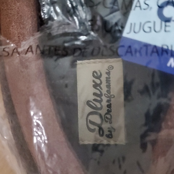 Dearfoam brown mens slippers size 11-12 - Picture 4 of 5